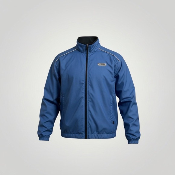 SUGOI Other - Sugoi Cycling Jacket Mens Medium Blue Convertible Vest Reflective Windbreaker